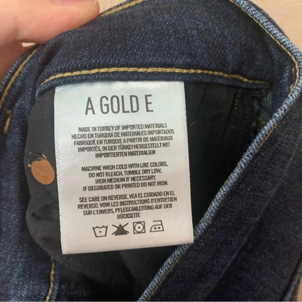 Agolde Sophie High Rise Skinny Crop in Reverb Size 26 - Picture 11 of 12